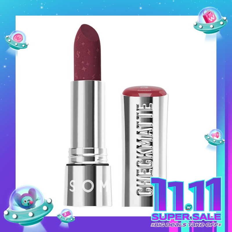 Somethinc Checkmatte Transferproof Lipstick - 19 Endgame