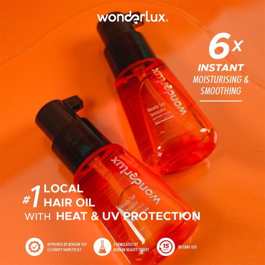 Wonderlux Ready Set Smooth! Hair Perfecting Oil 75ml