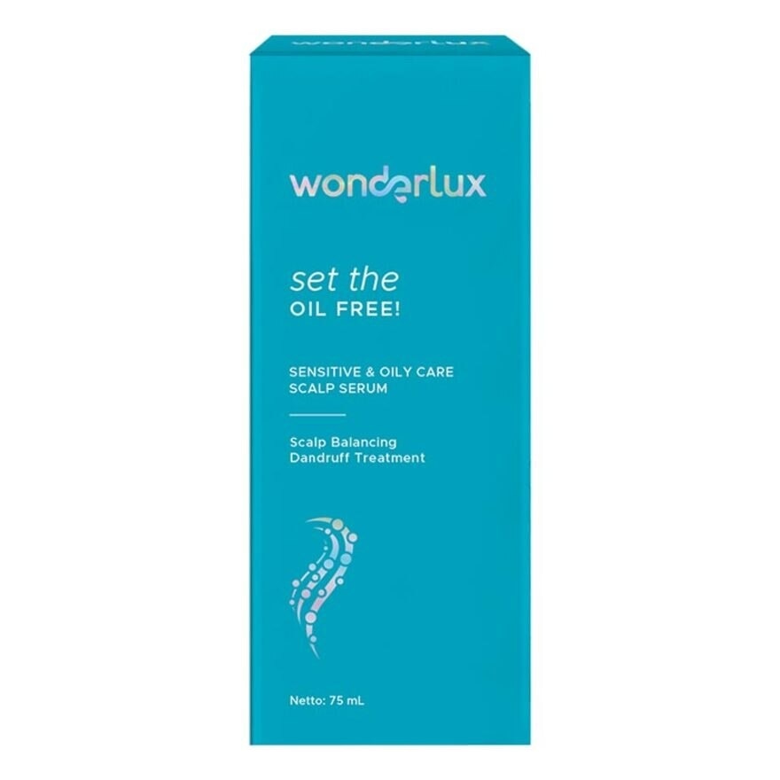 Wonderlux Set The Oil Free! Sensitive & Oily Care Scalp Serum 75ml