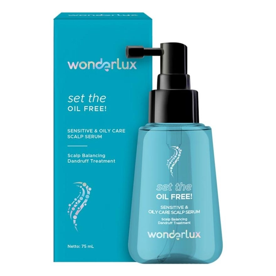 Wonderlux Set The Oil Free! Sensitive & Oily Care Scalp Serum 75ml