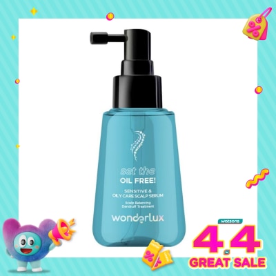 WONDERLUX - Wonderlux Set The Oil Free! Sensitive & Oily Care Scalp Serum 75ml