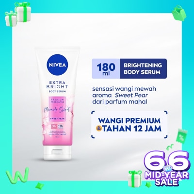 NIVEA Nivea Extra Bright Miracle Sweet Premium Fragrance Body Serum 180ml