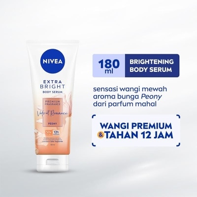 NIVEA Nivea Extra Bright Velvet Romance Premium Fragrance Body Serum 180ml