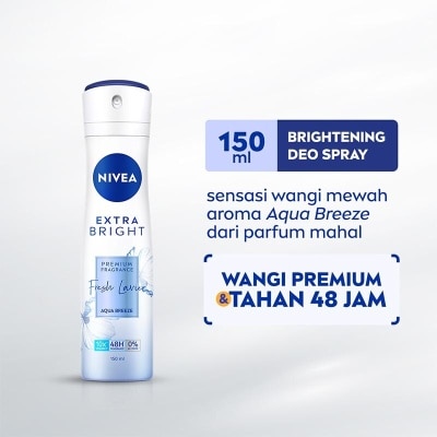 NIVEA Nivea Extra Bright Premium Fragrance Fresh Lavier Deodorant Spray 150ml