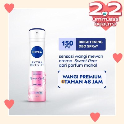 NIVEA NIVEA E/B PRM FRG M/SWEET DEO SPRY 150M