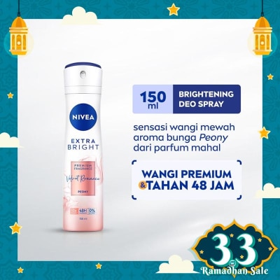 NIVEA NIVEA E/B PRM FRG VEL ROM DEO SPRY 150M