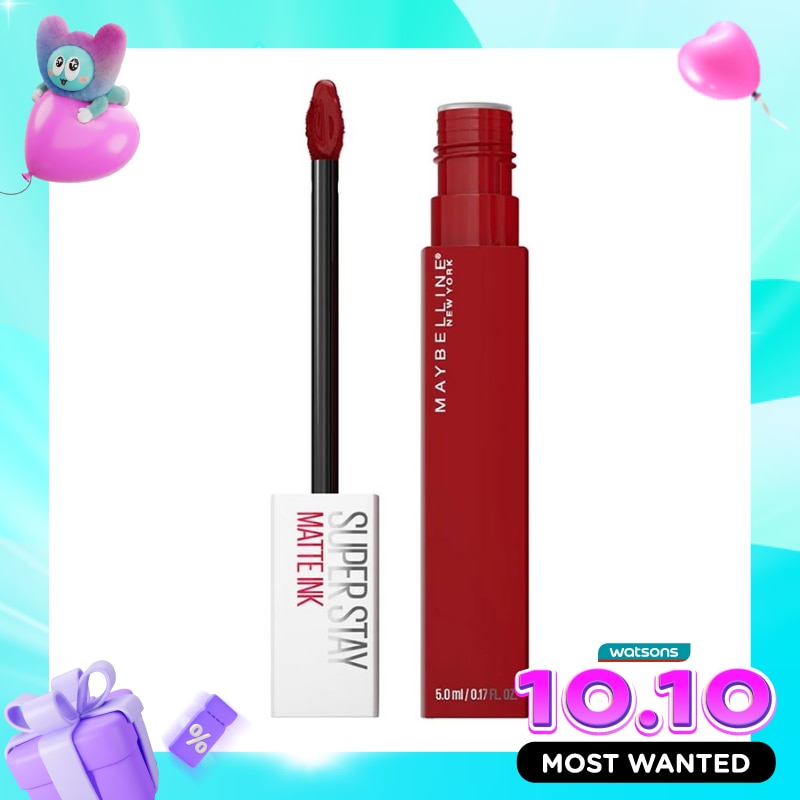 Maybelline Superstay Matte Ink Liquid Lipstick Spiced Edition 340 Exhilarator image