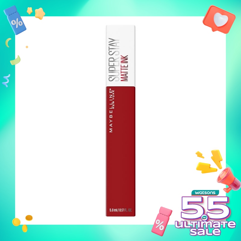 MAYBELLINE Maybelline Superstay Matte Ink Liquid Spiced Edition 340 Exhilarator