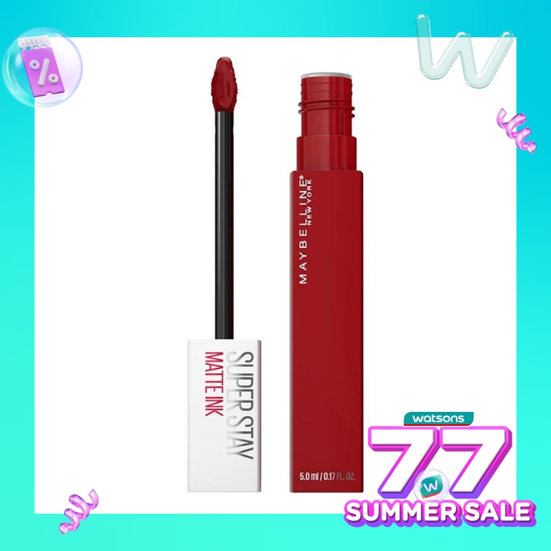 MAYBELLINE Maybelline Superstay Matte Ink Liquid Lipstick Spiced Edition 340 Exhilarator