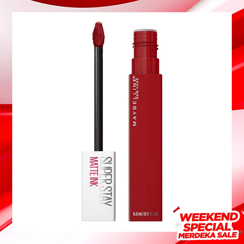 MAYBELLINE Maybelline Superstay Matte Ink Liquid Lipstick Spiced Edition 340 Exhilarator