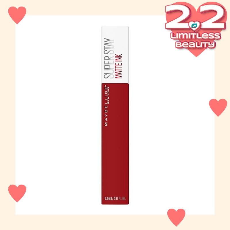 MAYBELLINE Maybelline Superstay Matte Ink Liquid Spiced Edition 340 Exhilarator