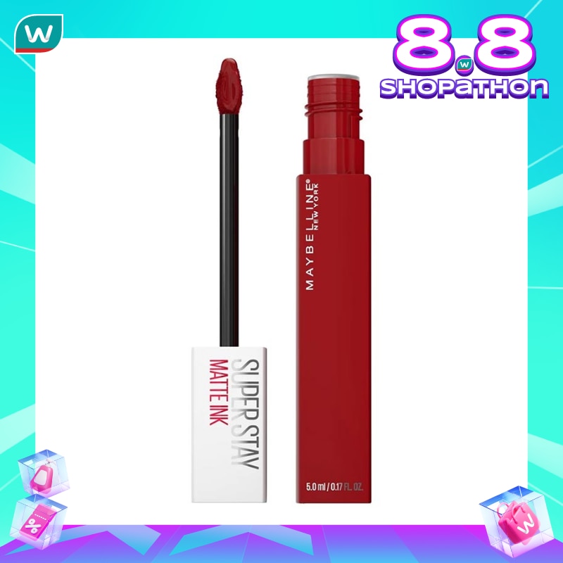 Maybelline Superstay Matte Ink Liquid Lipstick Spiced Edition 340 Exhilarator