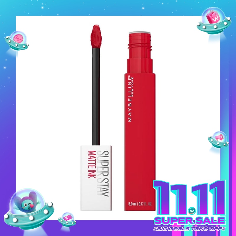Maybelline Superstay Matte Ink Liquid Lipstick Spiced Edition 325 Shot Caller