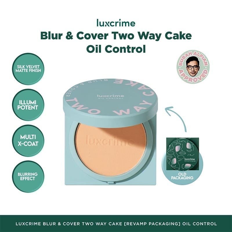 Blur & Cover Two Way Cake Oil Control Cream Puff