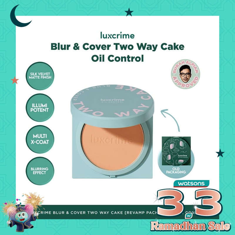 LUXCRIME LUXCRIME BLUR&COV TWC BUTTERCREAM