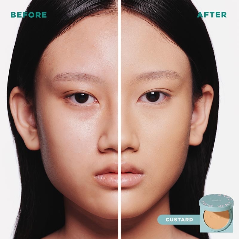 Blur & Cover Two Way Cake Oil Control Custard