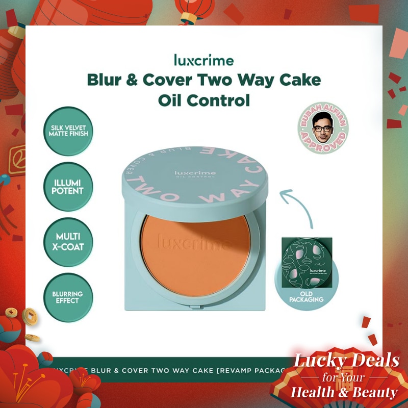 Blur & Cover Two Way Cake Oil Control Opera
