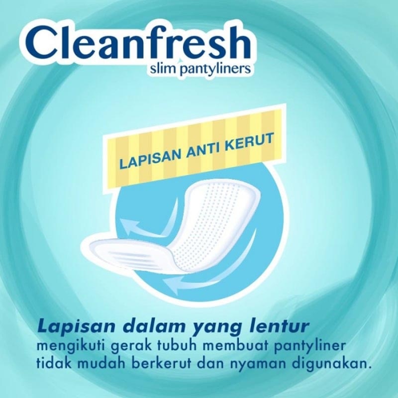 Laurier Pantyliner Cleanfresh Pantyliner Non Perfume 20'S