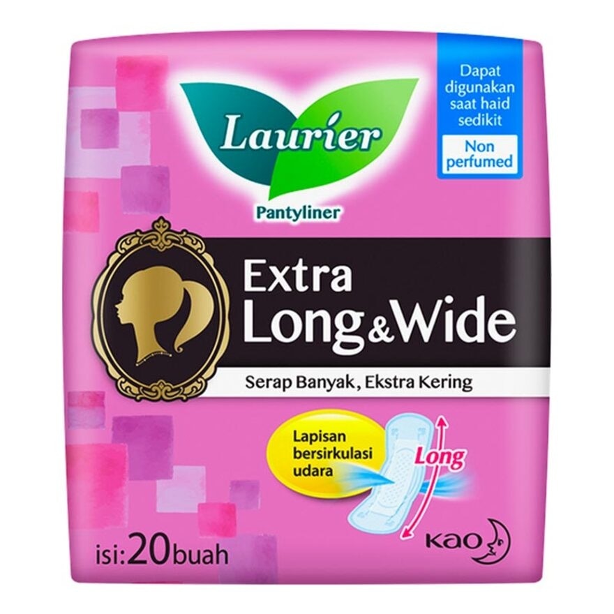 Laurier Pantyliner Nonperfume 20'S