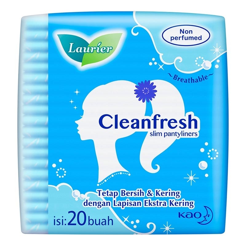 Laurier Pantyliner Cleanfresh Pantyliner Non Perfume 20'S