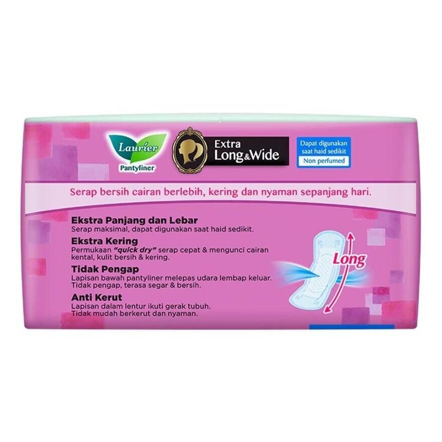 Laurier Pantyliner Non Perfume 40'S