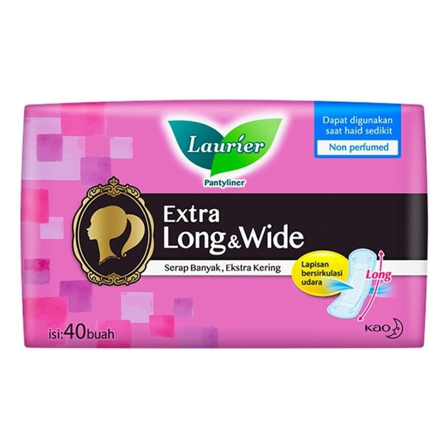 Laurier Pantyliner Non Perfume 40'S