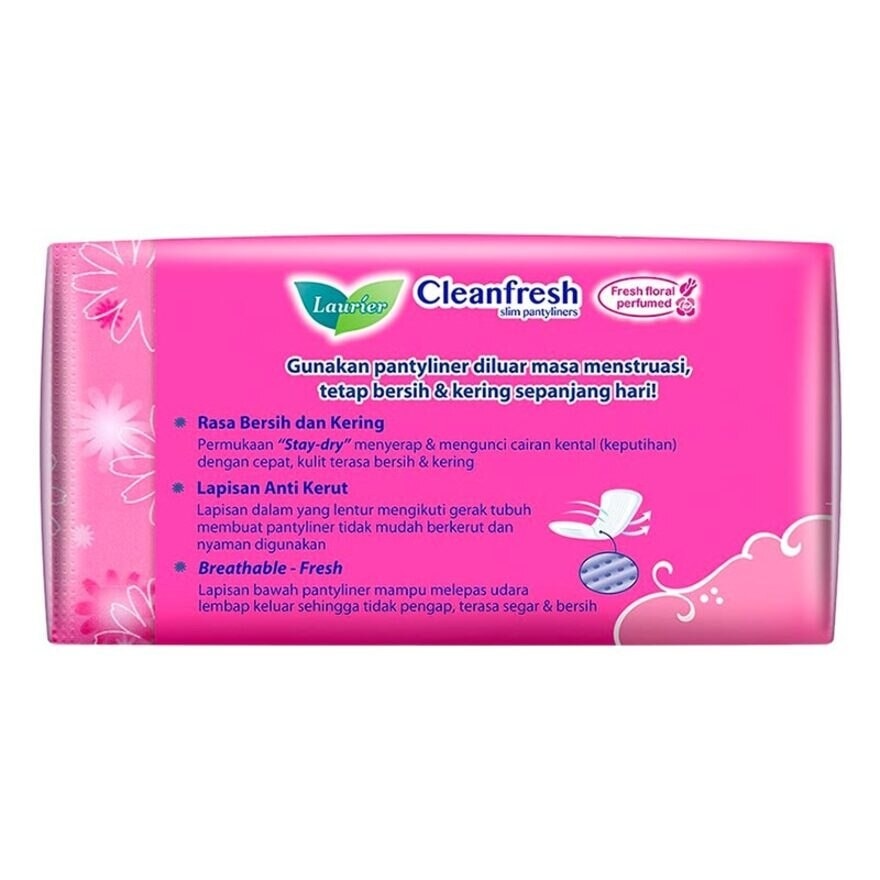 Pantyliner Cleanfresh Perfume 40s