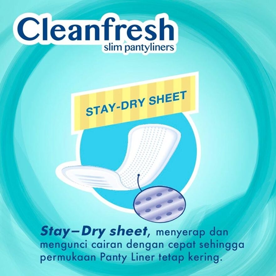 Pantyliner Cleanfresh Perfume 40s