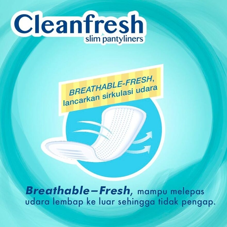 Pantyliner Cleanfresh Perfume 40s