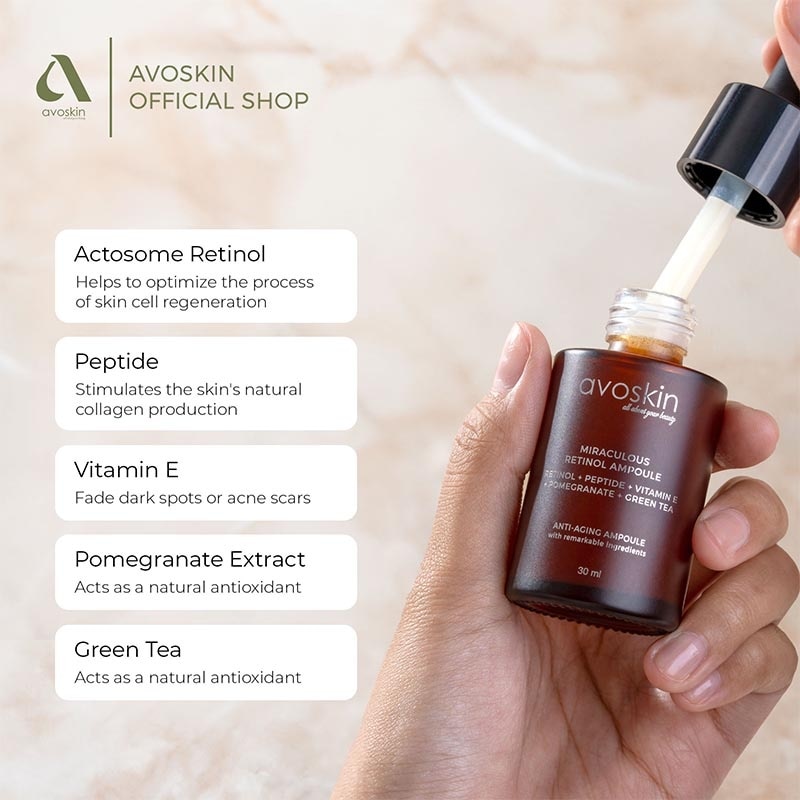 Avoskin Miraculous Retinol Ampoule Serum 30ml