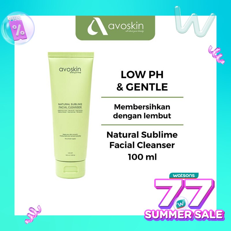 Avoskin Natural Sublime Facial Cleanser 100ml