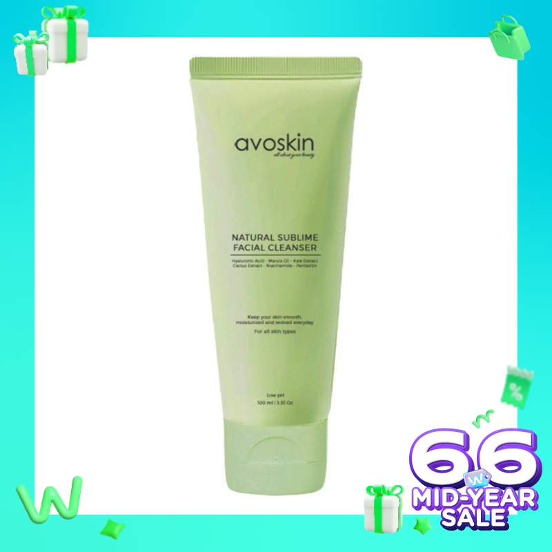 AVOSKIN NAT SUBLIME F/CLNSR 100ML NEW