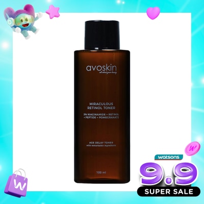AVOSKIN - Avoskin Miraculous Retinol Toner 100ml image
