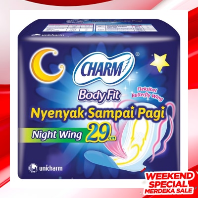 CHARM Body Fit Nigth Wing 29cm 9s