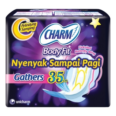 CHARM Body Fit Night Pelindung Sampng 35cm 12s