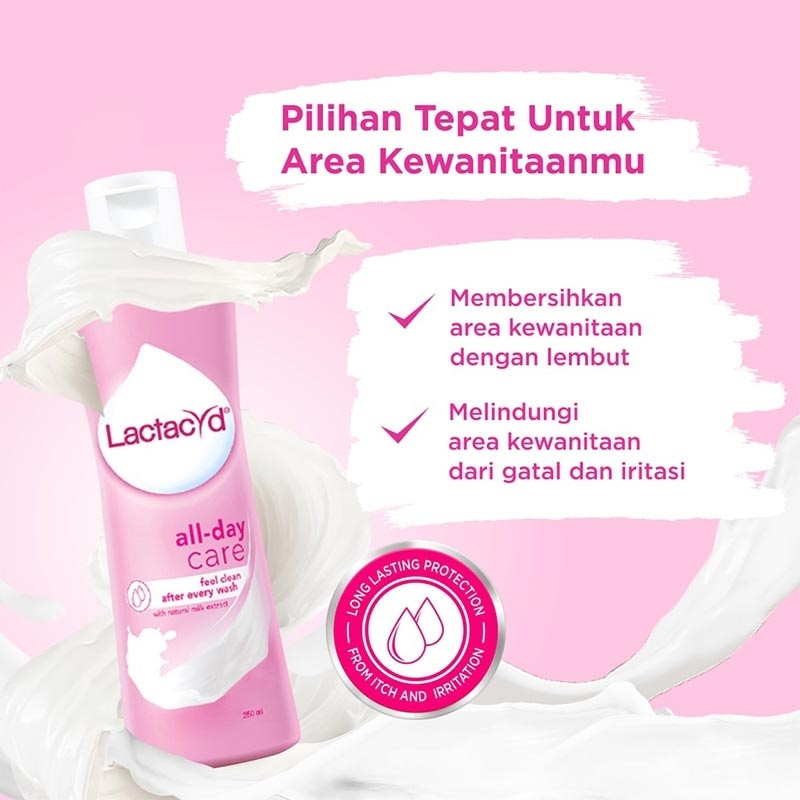 Lactacyd Feminine Hygiene All Day Care Pembersih Kewanitaan 60ml