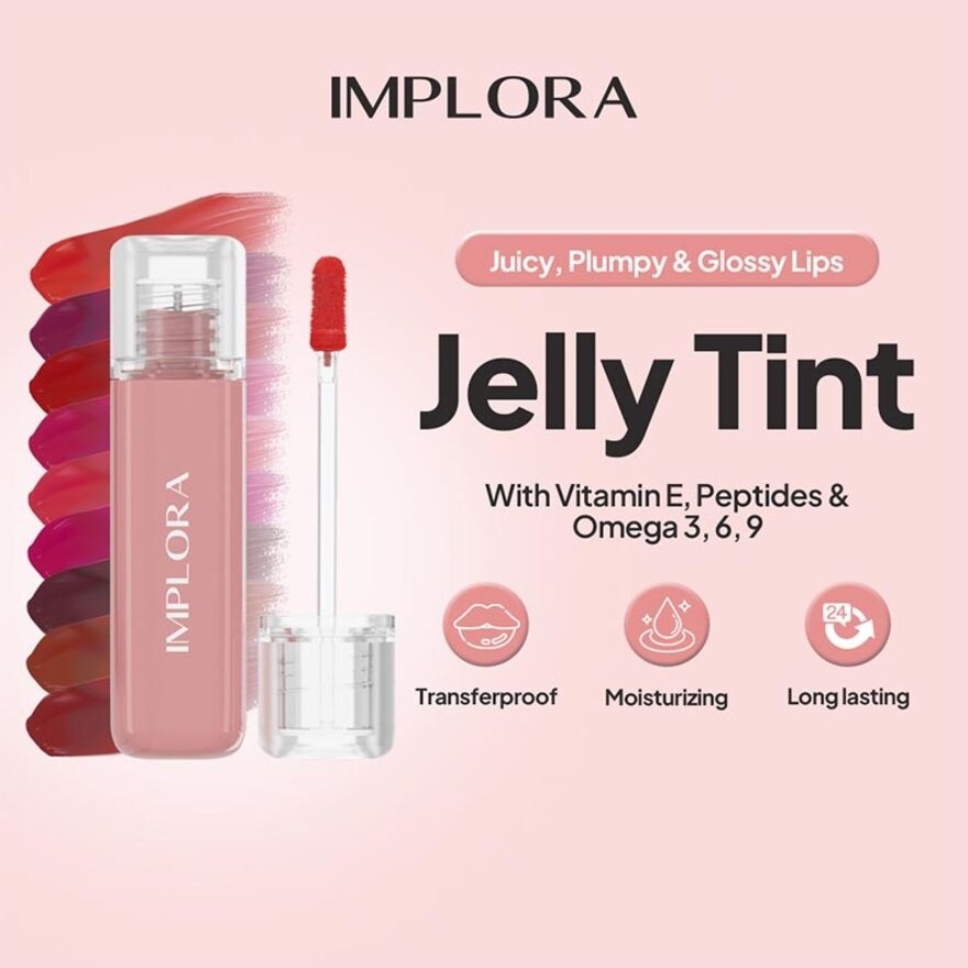 Implora Jelly Tint Savvy Red 5ml