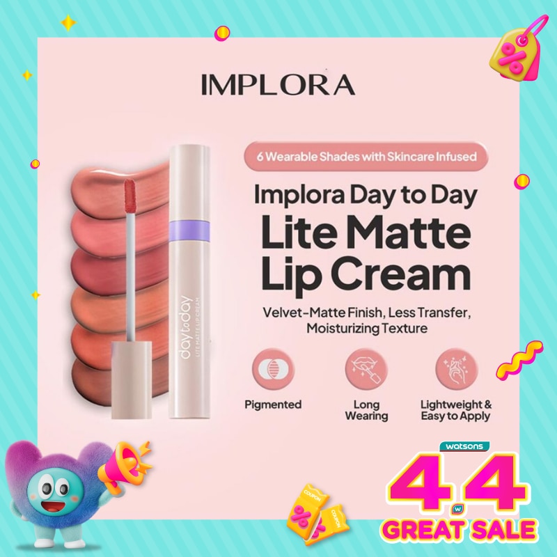 Implora DayToDay Series Lite Matte Lip Cream 04 Humble
