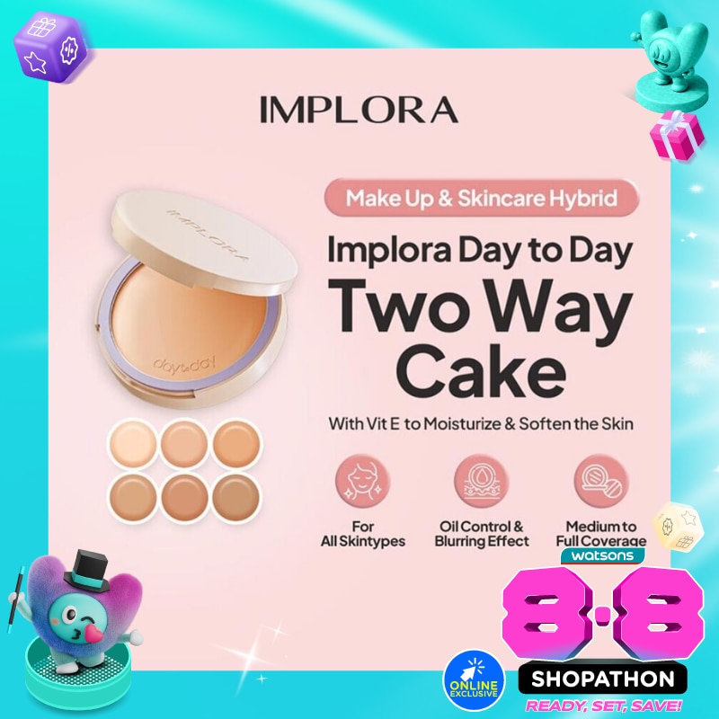 Implora DayToDay Series Two Way Cake 01 Porcelain image