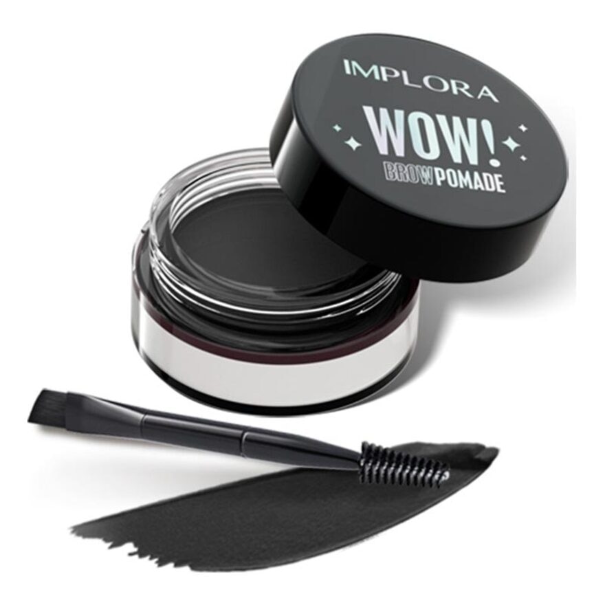 IMPLORA WOW E/BROW POMADE BLACK