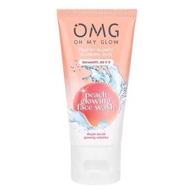 OMG OMG OH MY GLOW PEACH GLOWING FACE WASH