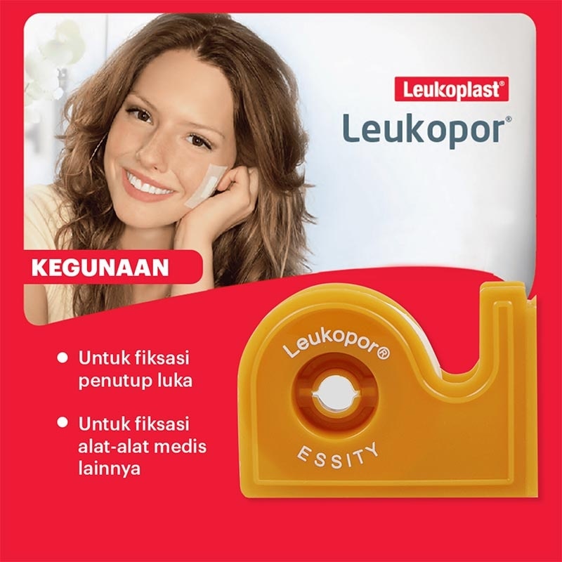 Essity Leukopor Non Woven Tape 2.5cmx9.2m