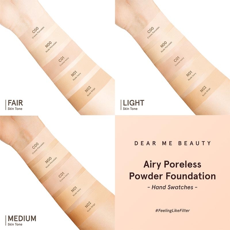 DEAR ME AIRY P/PWDR FDT CRE PORCELAI C00