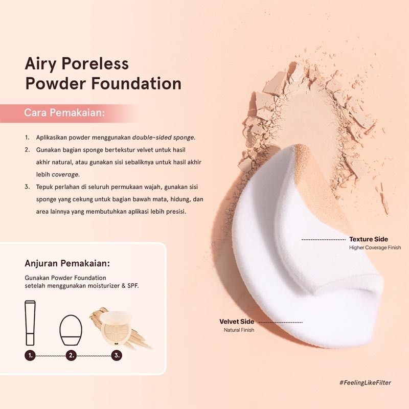 DEAR ME AIRY P/PWDR FDT CRE PORCELAI C00