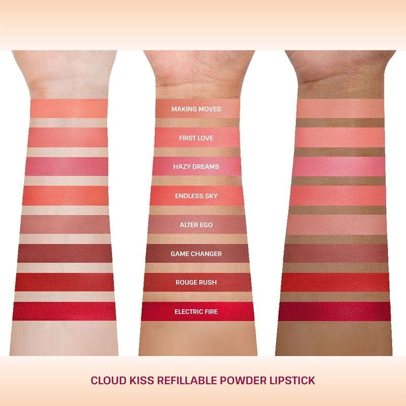 Esqa Cloud Kiss Refillable Powder Lipstick First Love 4g