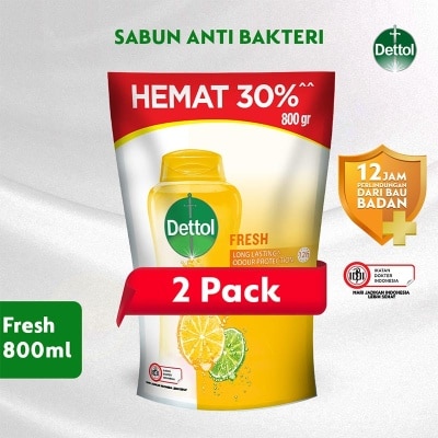 DETTOL Dettol Body Wash Fresh 800g Bundle