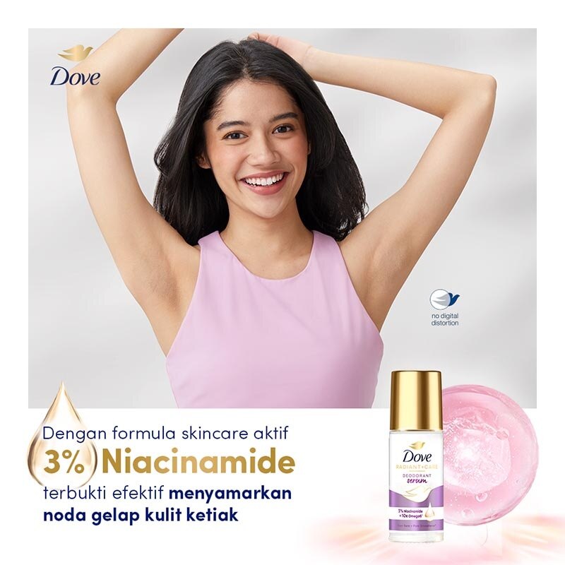 Dove Deodorant Serum Roll On 3% Niacinamide + 10x Collagen 40ml