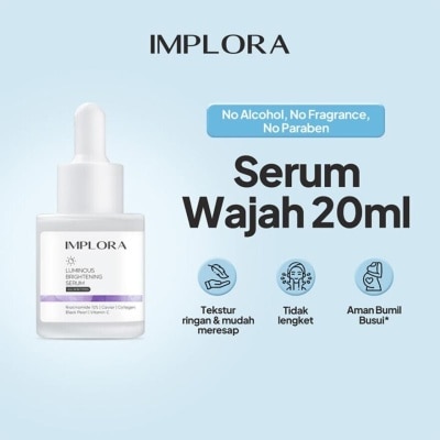 IMPLORA IMPLORA LUMINOUS BRIGHTENING SERUM 20ML