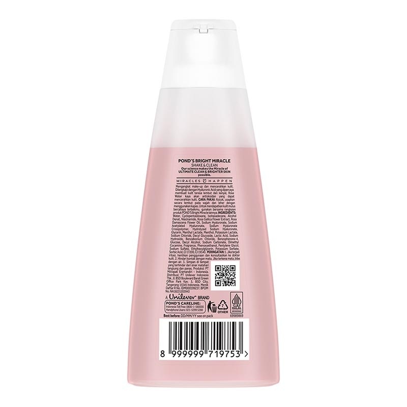 Ponds Bright Miracle Ultimate Clarity Shake & Clean 100ml