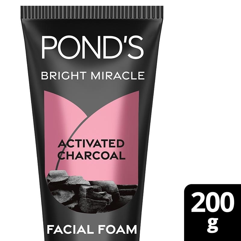 Ponds Bright Miracle Ultimate Oil Control Activated Charcoal Facial Foam 200g